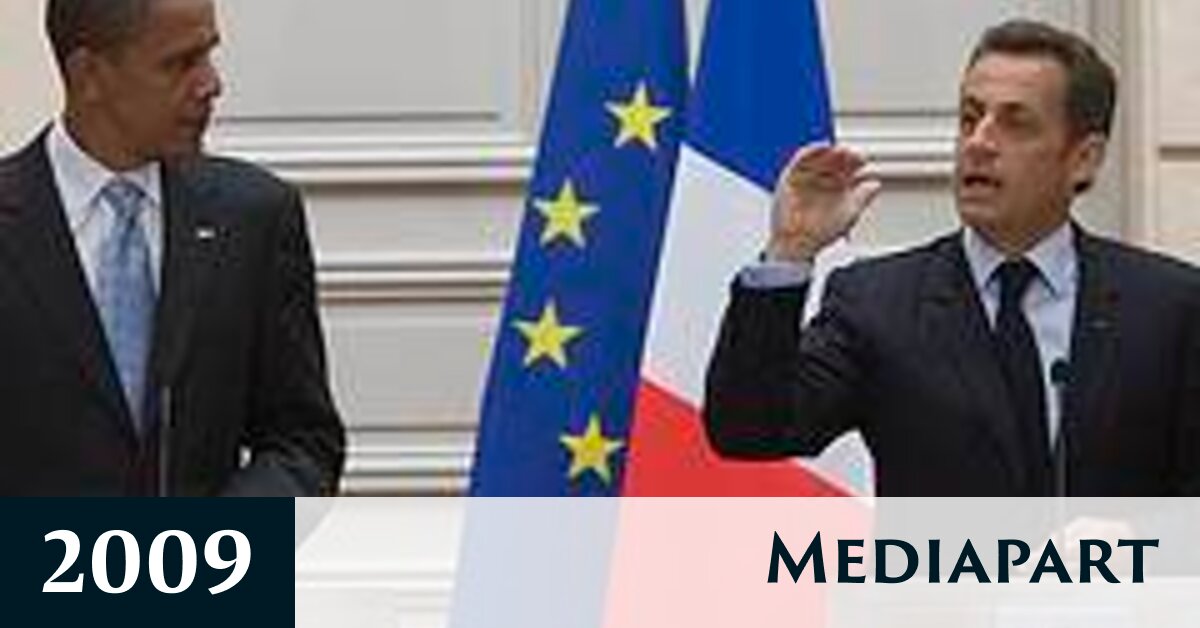 rencontre obama sarkozy washington